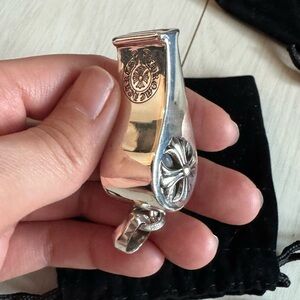 Chrome Hearts Plus Large Whistle Pendant with Bail